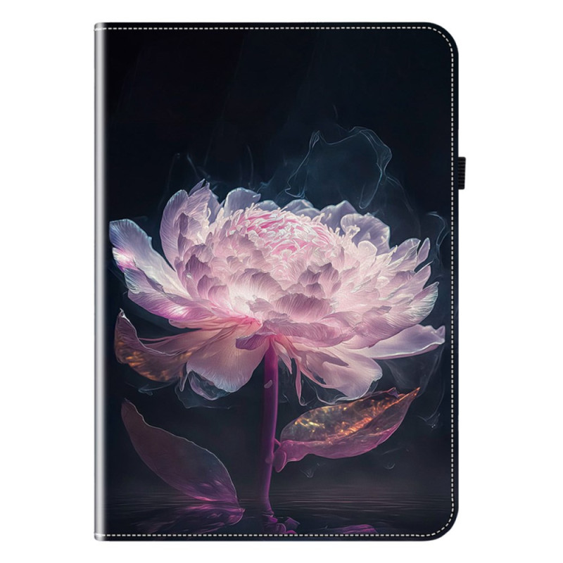 Étui iPad Air 11 (2024) Pivoine Pourpre