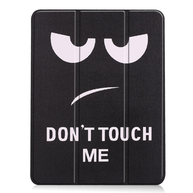 Smart Case iPad Air 11 (2024) Porte-Stylet Don't Touch Me