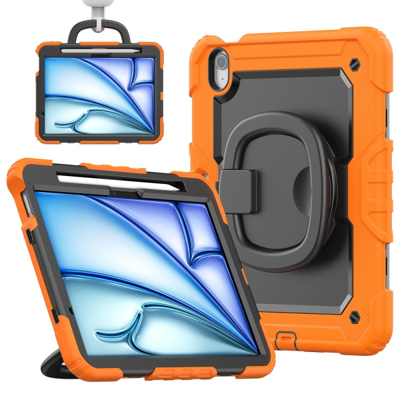 Coque iPad Air 11 (2024) Poignée Rotative avec Bandoulière