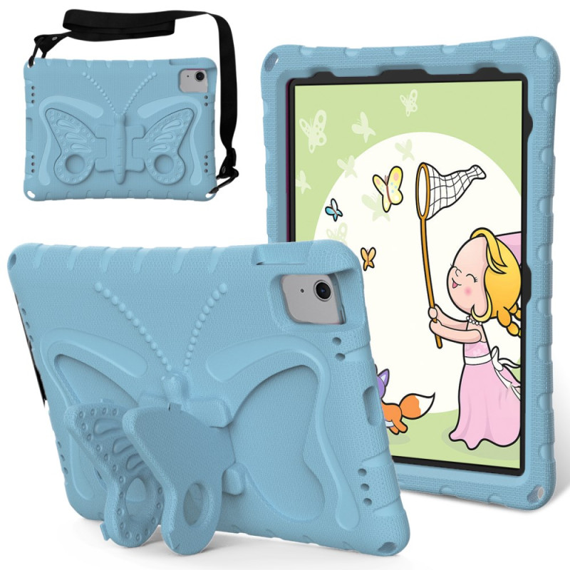 Coque iPad Air 11 (2024) Support Ailes de Papillon et Bandoulière