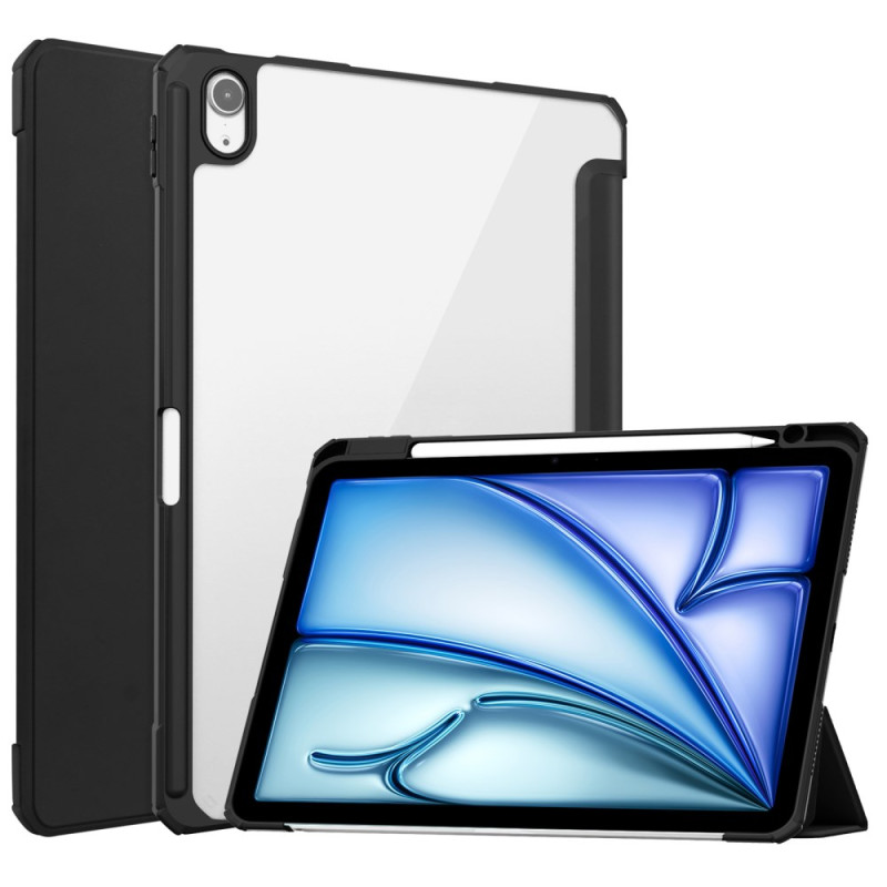 Smart Case iPad Air 11 (2024) Transparente avec Emplacement pour Stylo