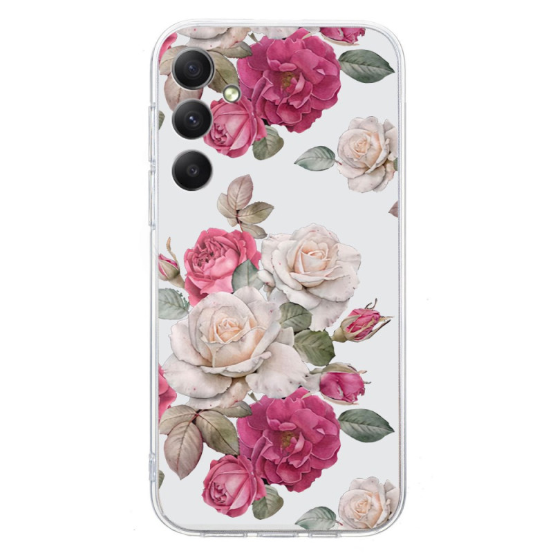 Coque Samsung Galaxy A24 4G Pivoines