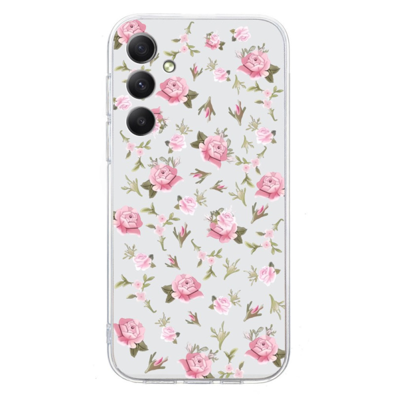 Coque Samsung Galaxy A24 4G Fleurs Roses