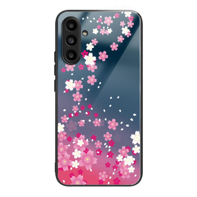 Coque Samsung Galaxy A24 4G Pluie de Fleurs Roses