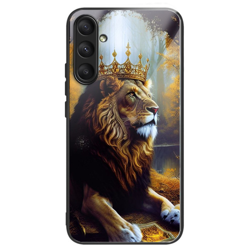 Coque Samsung Galaxy A24 4G Verre Trempé Roi Lion