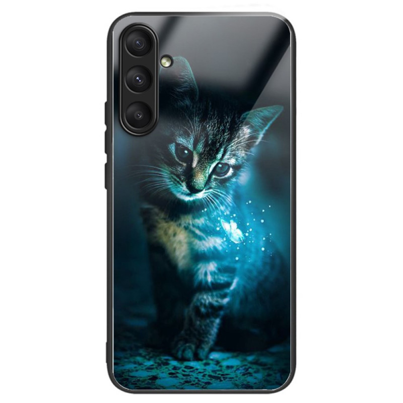 Coque Samsung Galaxy A24 4G Verre Trempé Chat