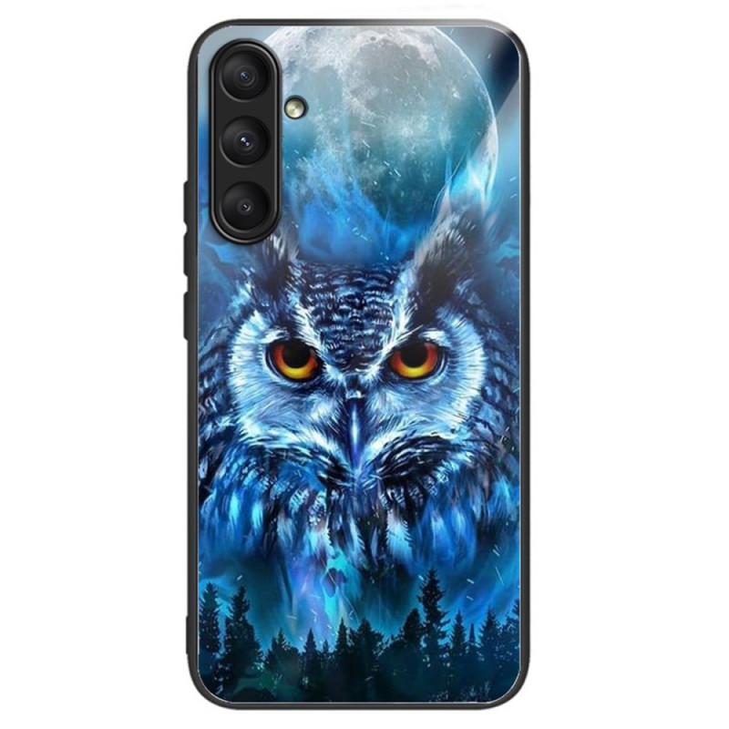 Coque Samsung Galaxy A24 4G Verre Trempé Chouette des forêts