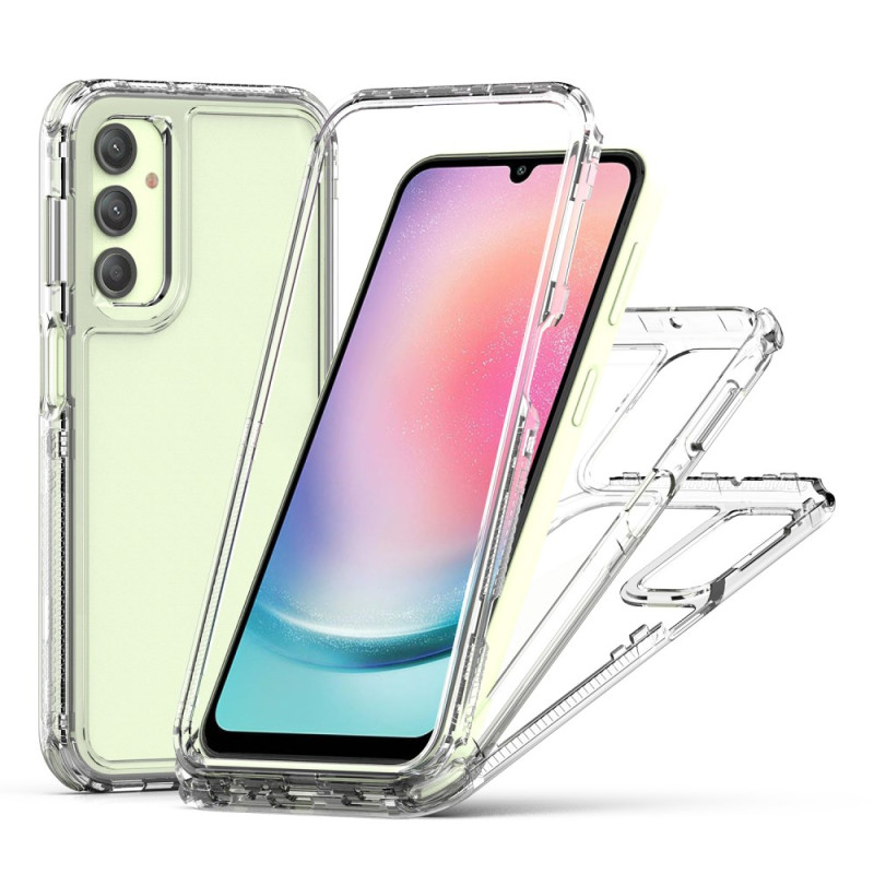 Coque Samsung Galaxy A24 4G Transparente 3-en-1