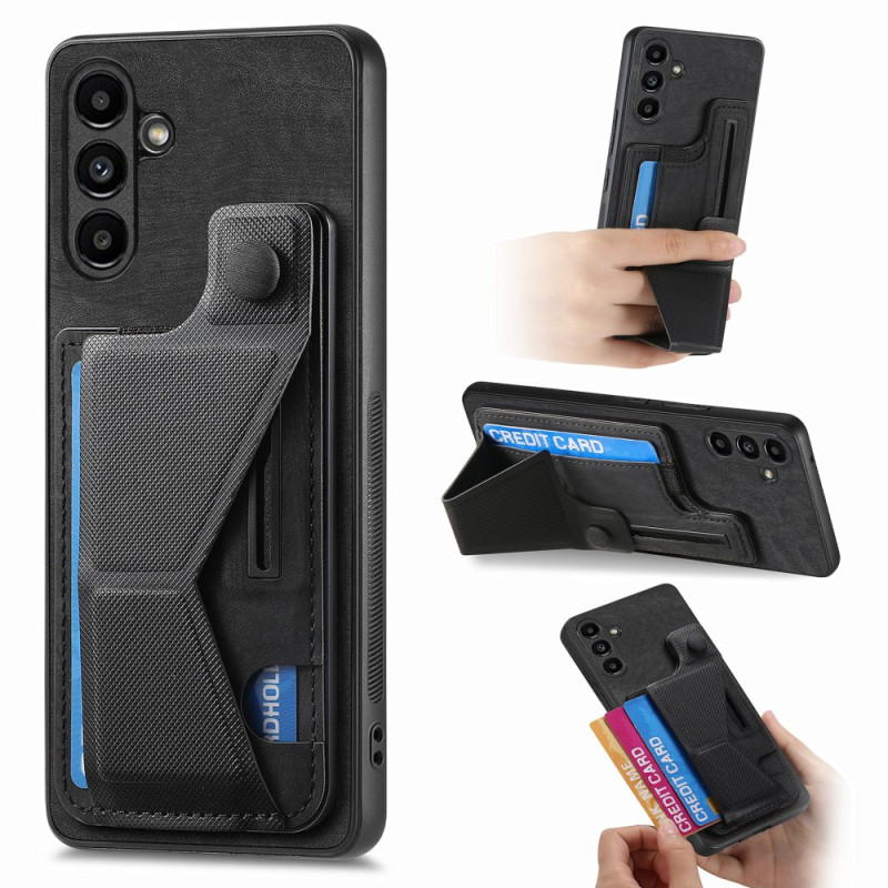 Coque Samsung Galaxy A24 4G Porte-Cartes et Support Rétro