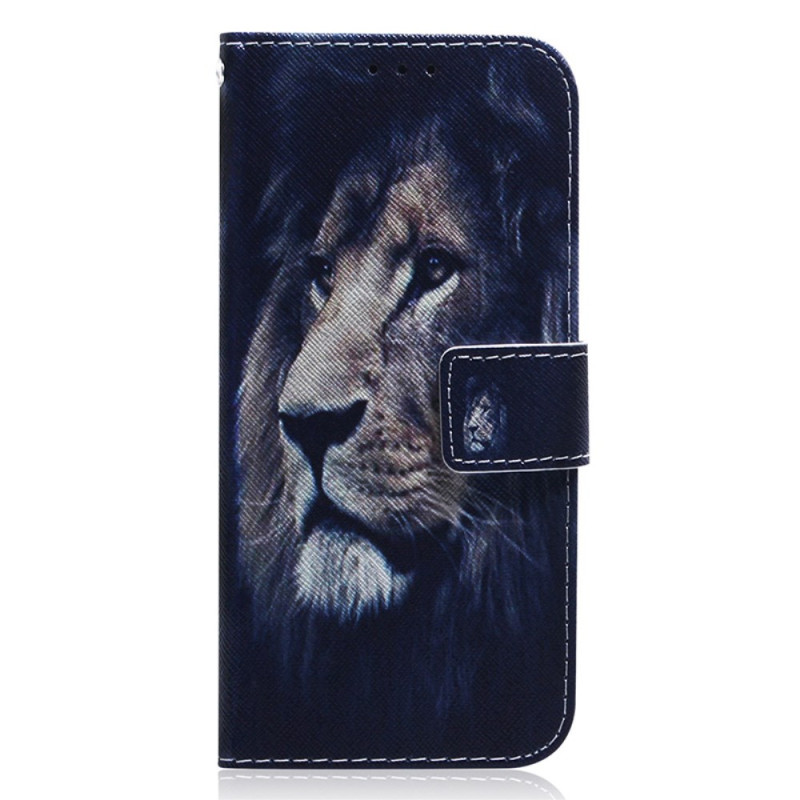 Housse Nokia C32 Dreaming Lion