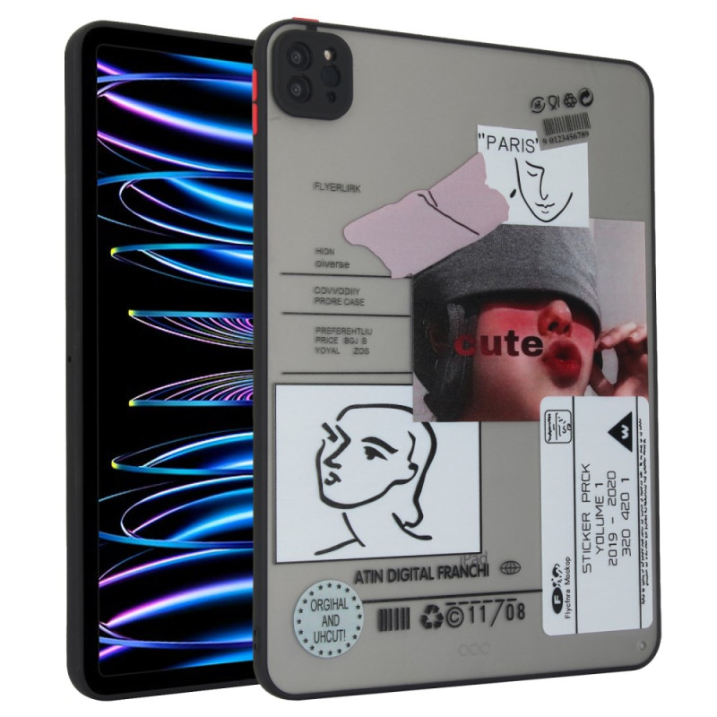 Coque iPad Pro 11 (2022) / (2021) / (2020) Jolie Dame