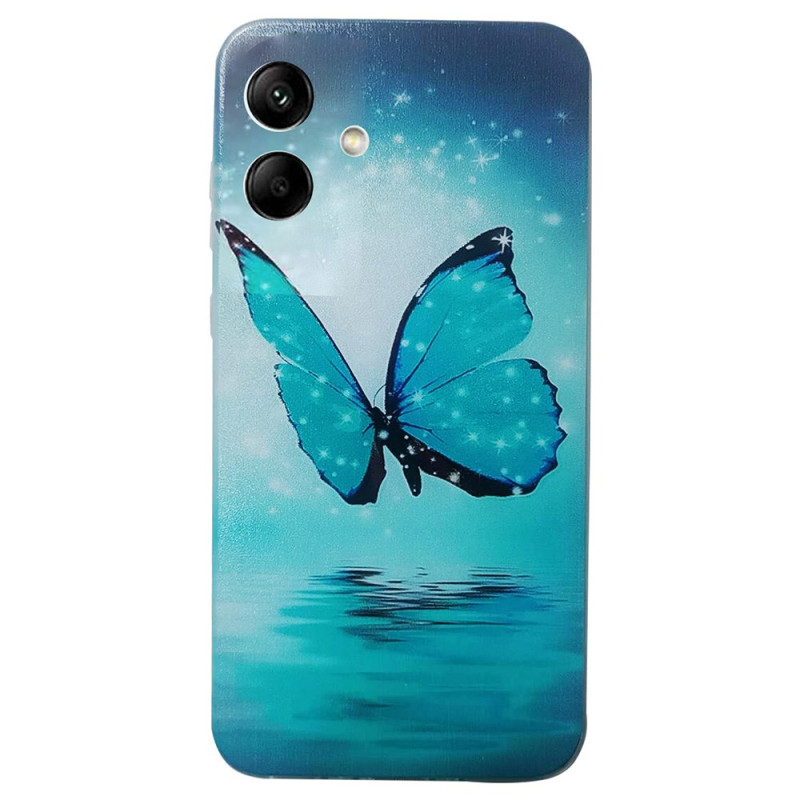 Coque Samsung Galaxy A05 Papillon Bleu