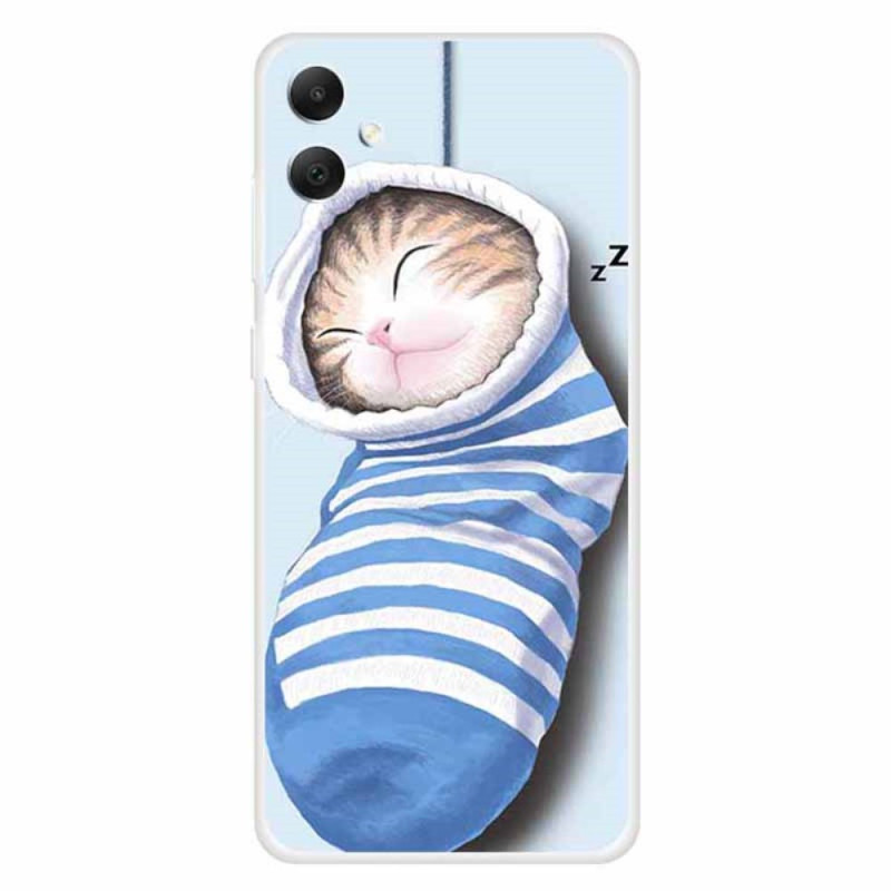 Coque Samsung Galaxy A05 Chaussettes et Chat