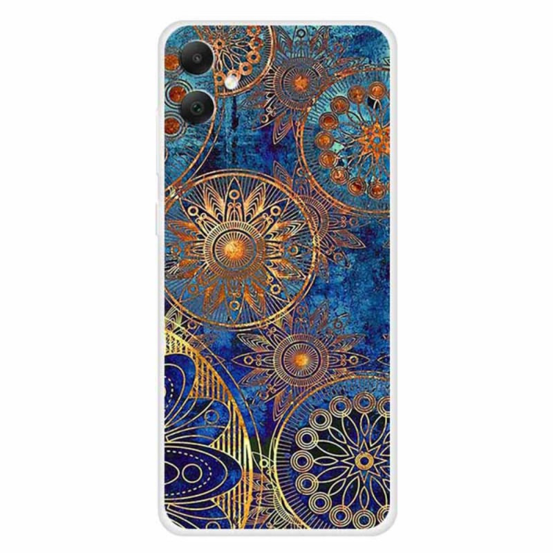 Coque Samsung Galaxy A05 Fleurs Dorées