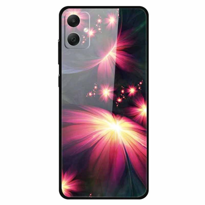 Coque Samsung Galaxy A05 4Verre Trempé Fleurs