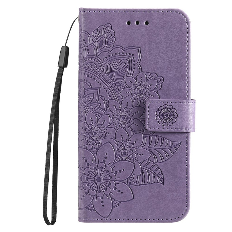 Housse Xiaomi Redmi 14C / Poco C75 Empreinte Mandala à Lanière