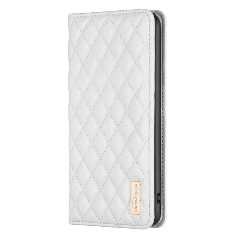 Flip Cover Xiaomi Redmi 14C / Poco C75 Matelassée BINFEN COLOR