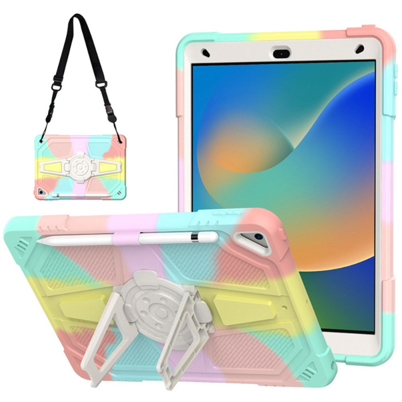 Coque iPad 10.2" (2021) (2020) (2019) avec Sangle et Support