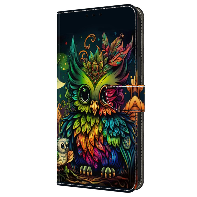 Housse Samsung Galaxy A16 4G / 5G Hibou Coloré