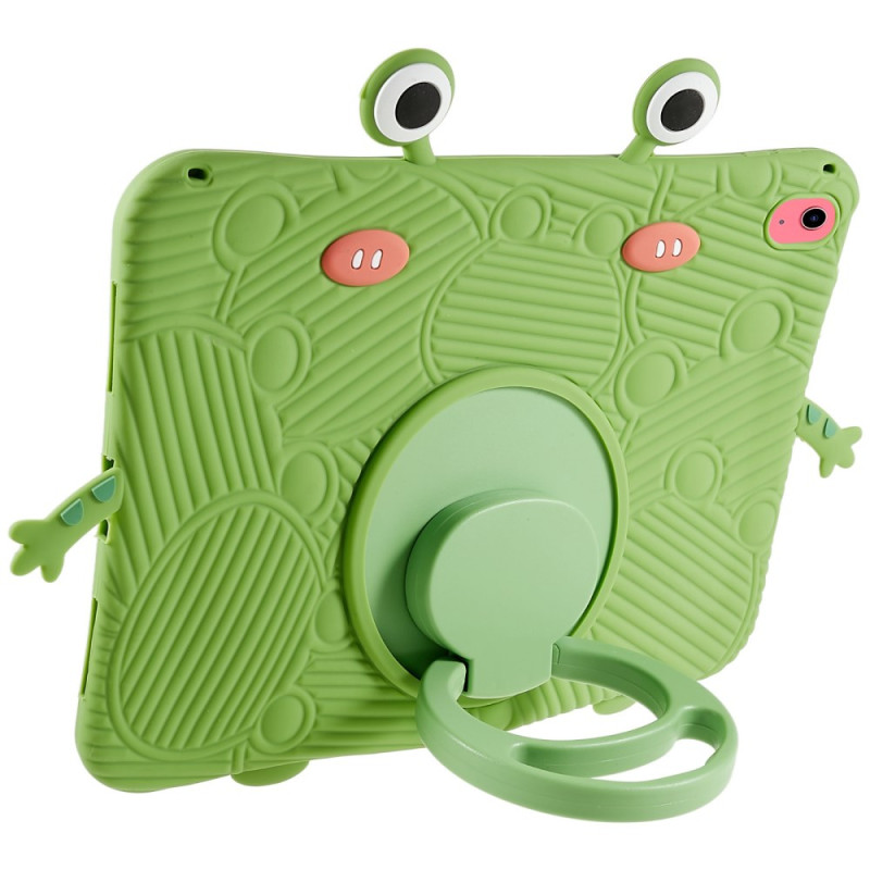 Coque iPad 10.9 (2022) Grenouille et Support