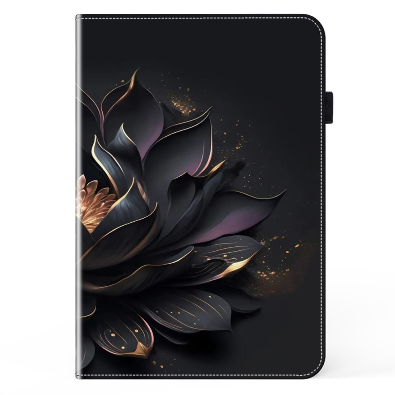 Étui Xiaomi Redmi Pad SE 8.7 Fleur Noire