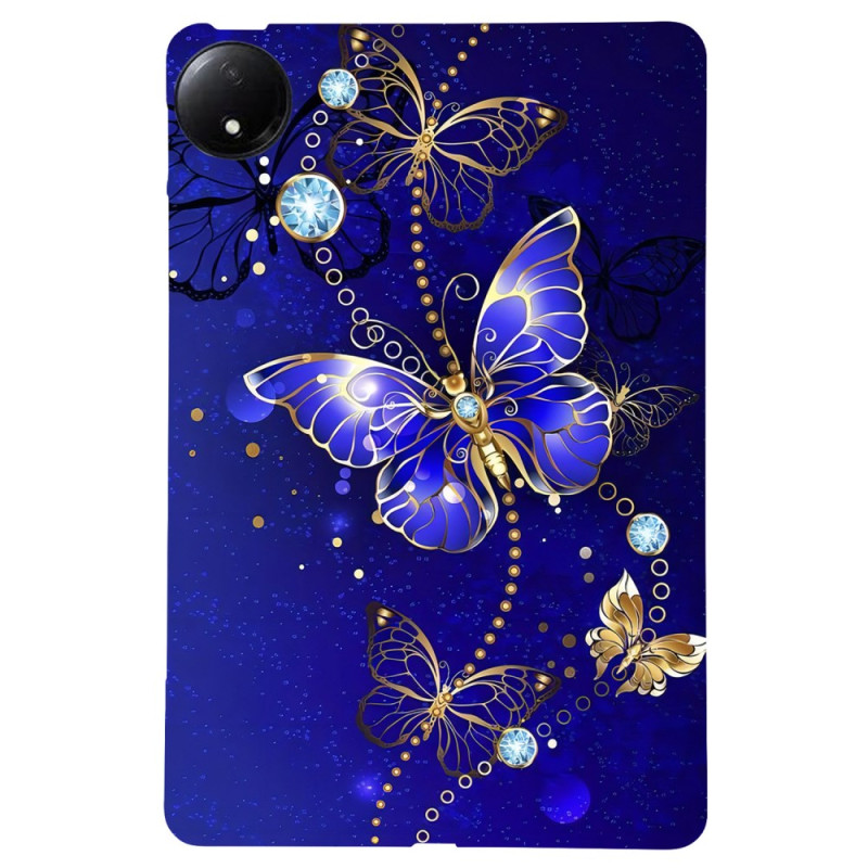 Coque Xiaomi Redmi Pad SE 8.7 4G Papillons Bleus