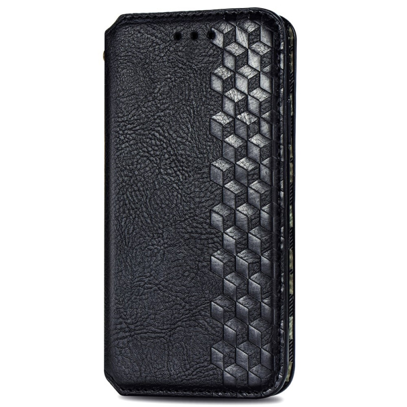 Flip Cover Xiaomi Redmi 13 4G / 13 5G Effet Daim Vintage