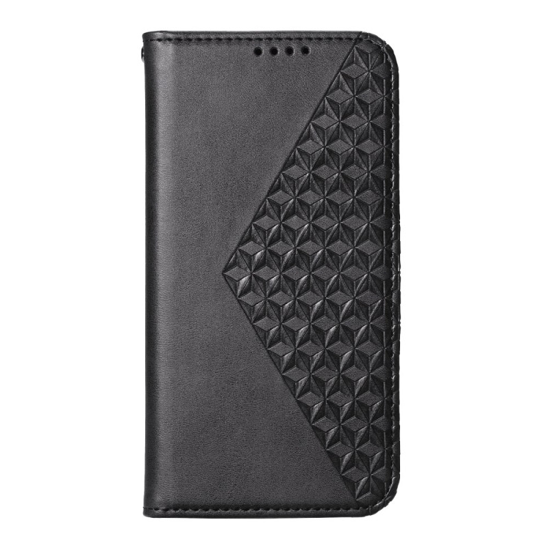 Flip Cover Xiaomi Redmi 13 4G / 13 5G Frise Texturée à Lanière