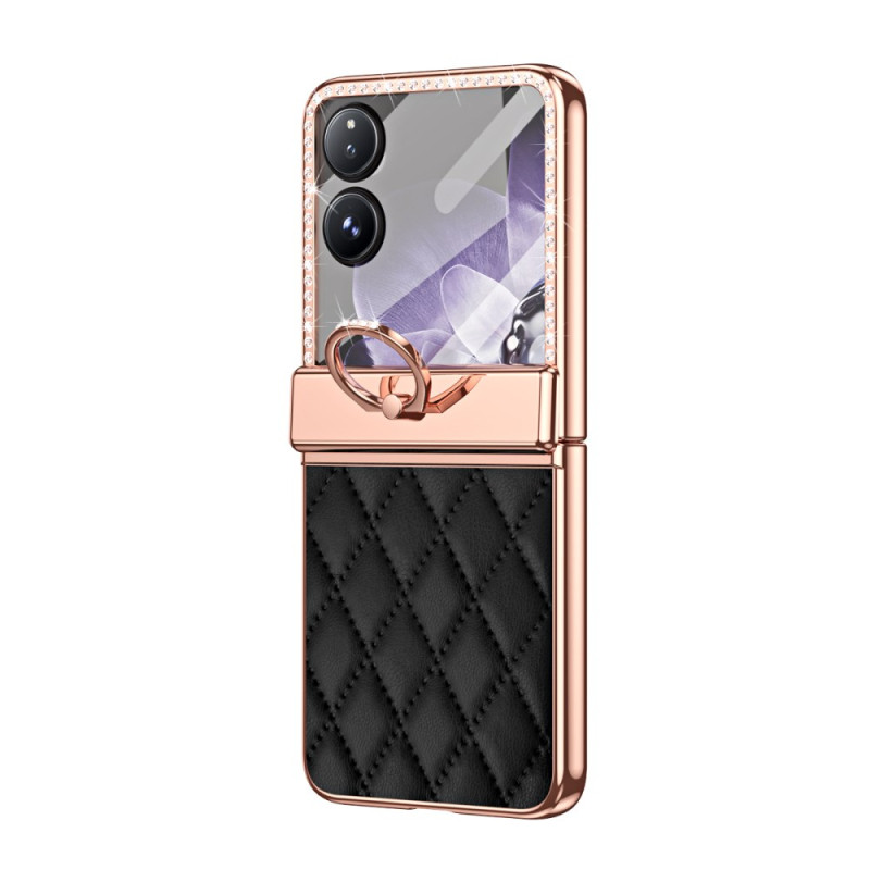 Coque Xiaomi Mix Flip 5G Anneau et Strass