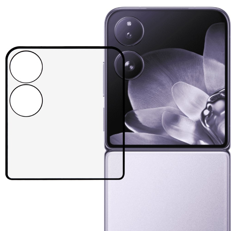 Protection Écran en Verre Trempé Intégrale Xiaomi Mix Flip (rebords noirs)