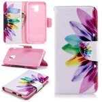 Housse Samsung Galaxy J6 Fleur Aquarelle