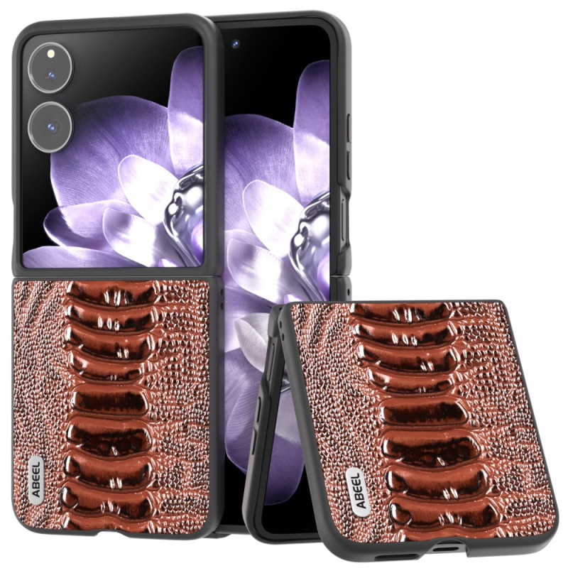 Coque Xiaomi Mix Flip Cuir Texture Crocodile ABEEL