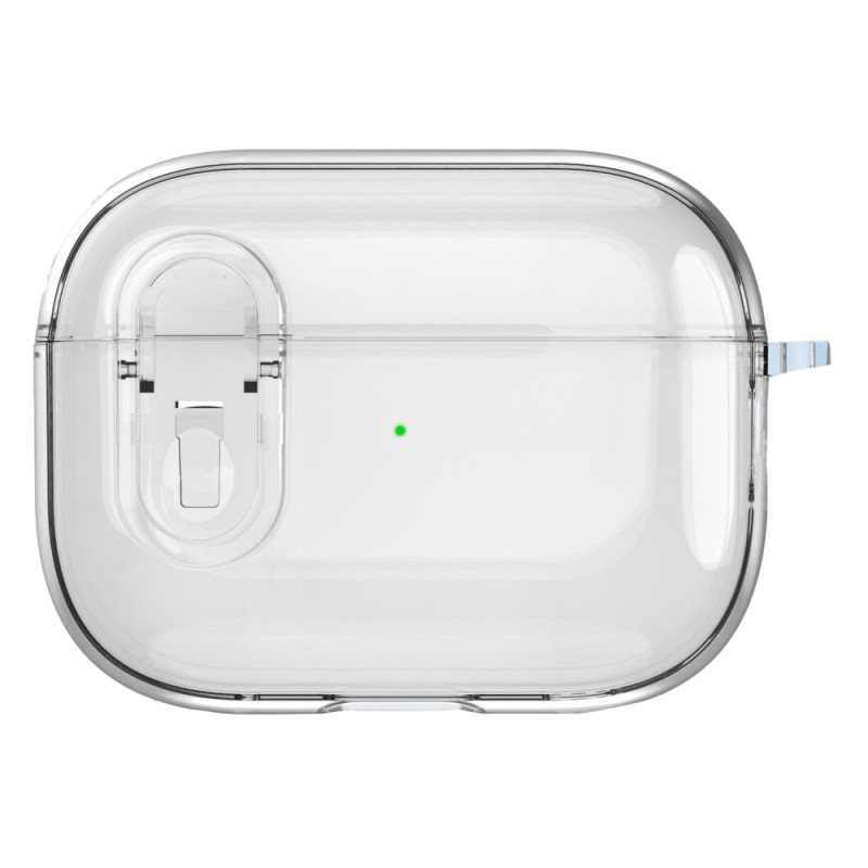 Coque AirPods Pro 2 Transparente Color avec Mousqueton