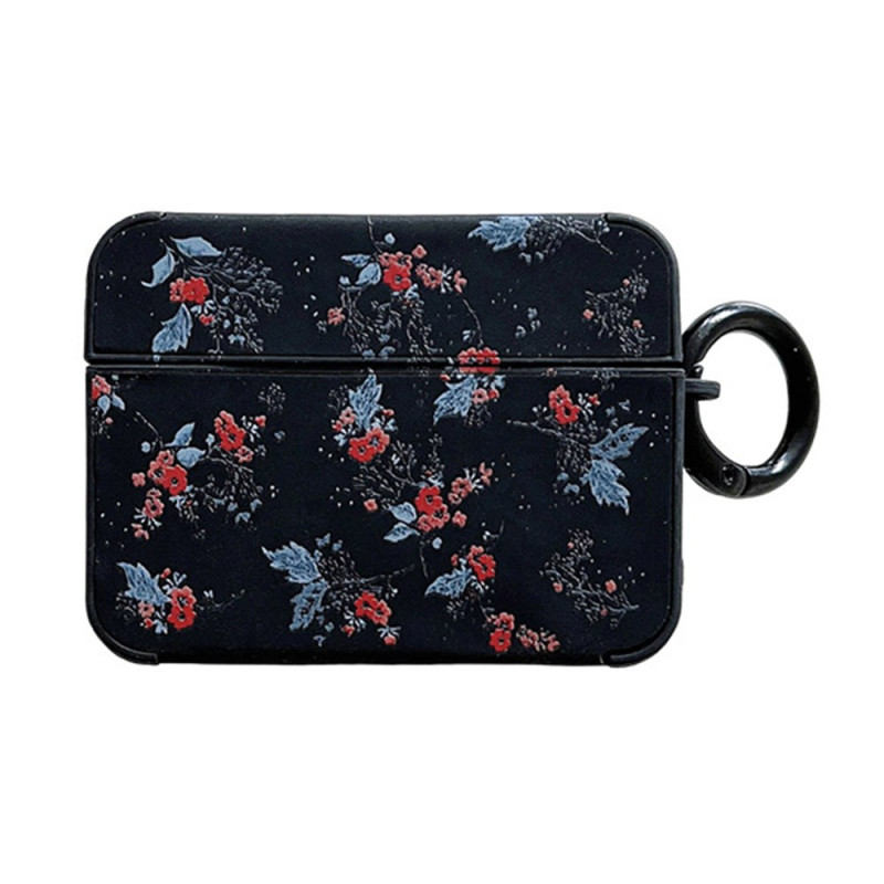 Coque AirPods Pro 2 / AirPods Pro Motif Floral et Anneau