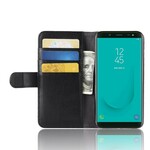 Housse Samsung Galaxy J6 Cuir Fendu