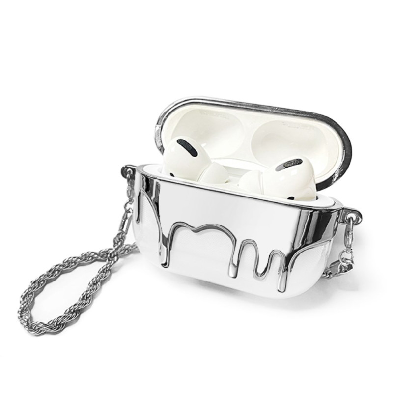 Coque AirPods Pro 2 / AirPods Pro Design Bouteille de Parfum et Chaîne