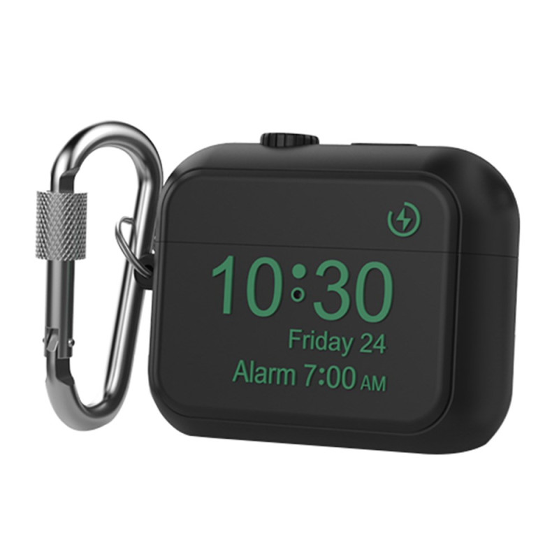 Coque AirPods Pro 2 Affichage Horloge Numérique