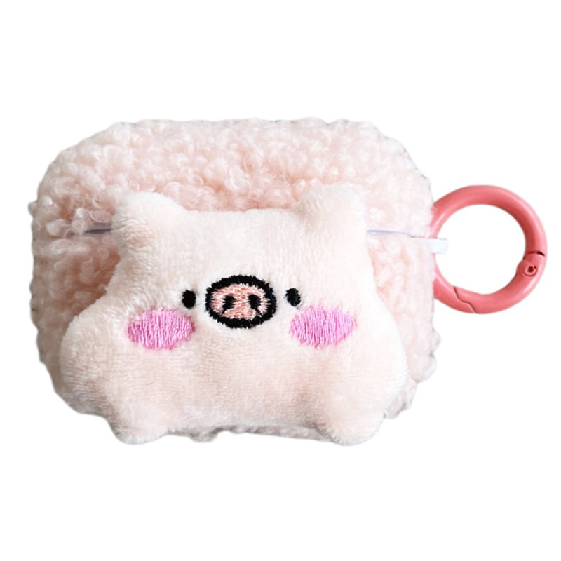 Coque AirPods Pro Peluche Cochon