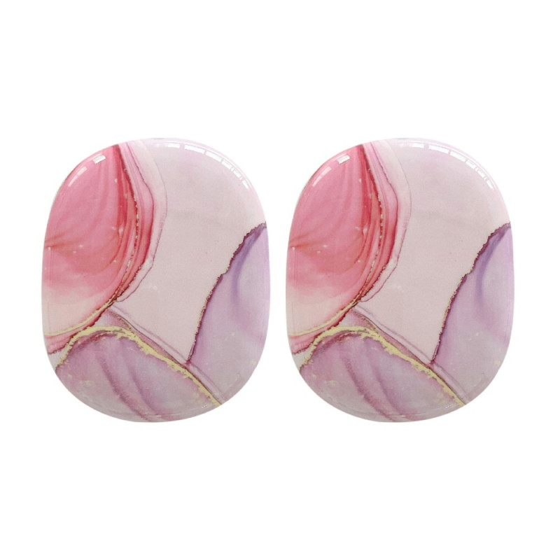 Étui de Protection Airpods Max Motif Marbre Rose