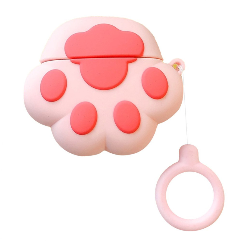 Coque AirPods 3 Patte de Chat Rose