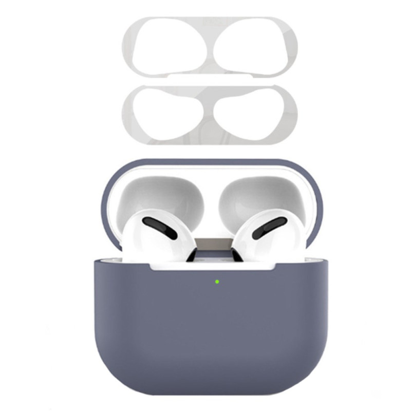 Coque AirPods 3 Protection Antichoc et Kit Anti-poussière