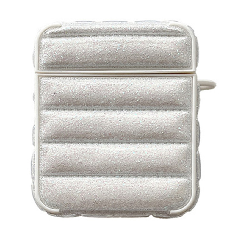 Coque AirPods 2 / 1 Simili Cuir Paillettes