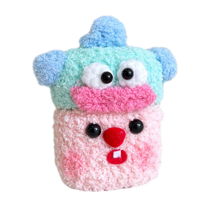 Coque AirPods Peluche Duo Fun