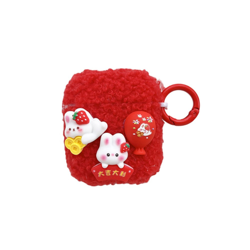 Coque AirPods 2 / 1 Peluche Lapin