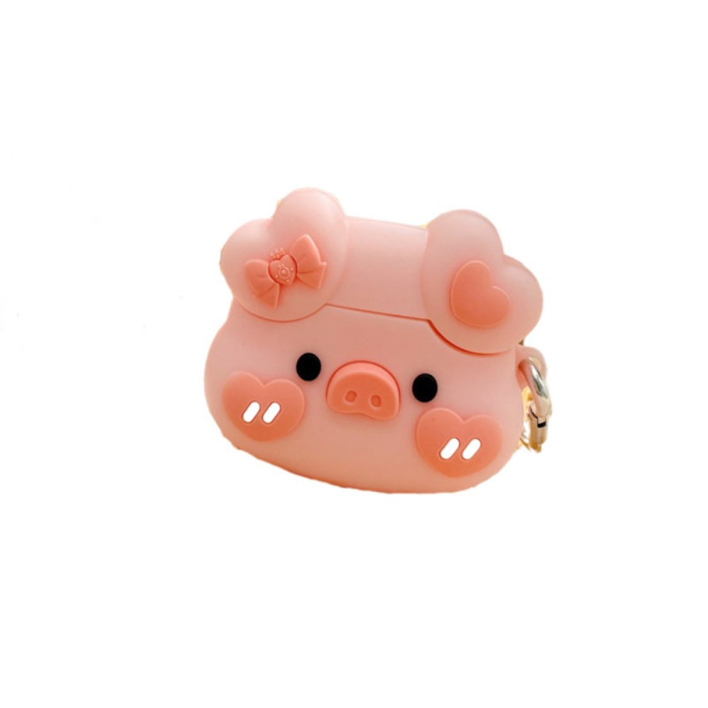 Coque AirPods 2 / 1 Tête de Cochon