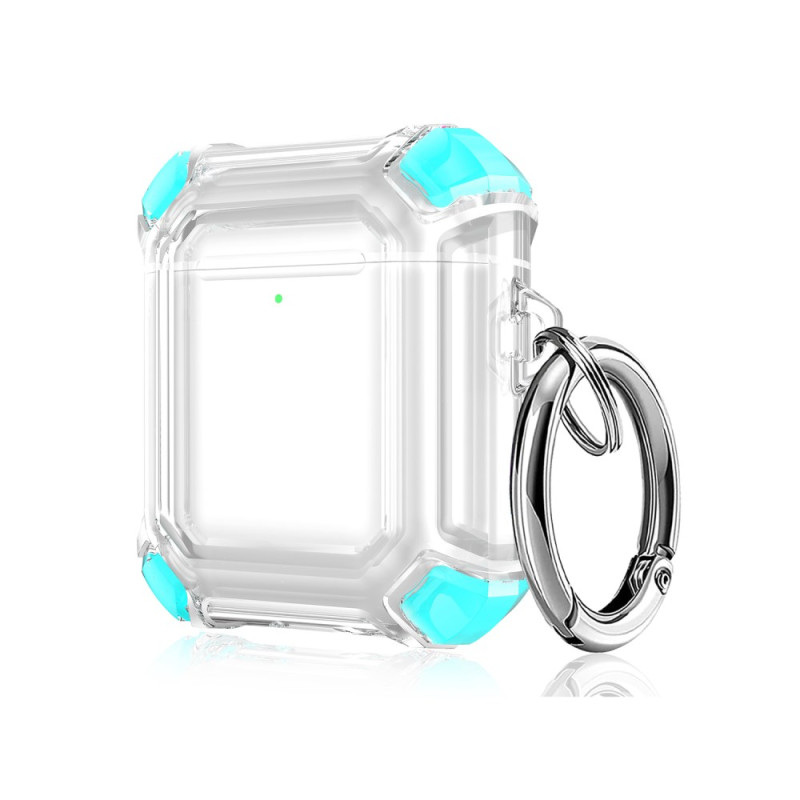 Coque AirPods Anti-chute Transparente et Couleur