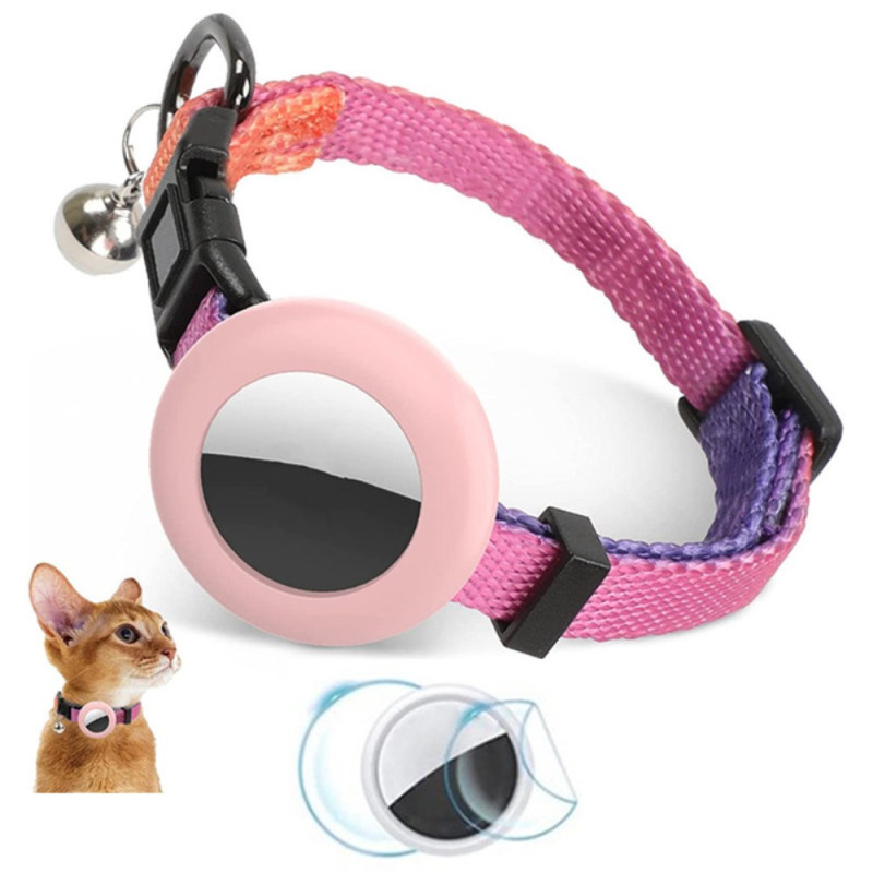 Coque AirTag Collier pour Chat et Clochette