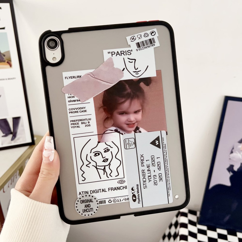 Coque iPad Mini 7 (2024) / Mini 6 (2021) Motif Fille