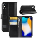 Housse iPhone XS Max Cuir Véritable