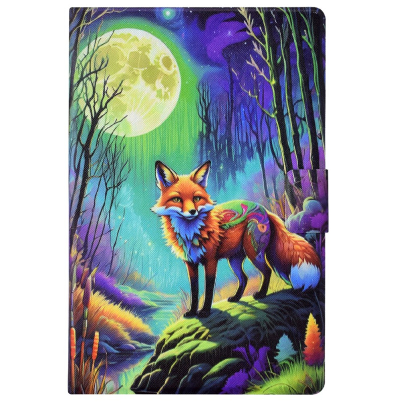 Housse iPad Mini iPad Mini 5 (2019)/4/3/2/1 Renard au Clair de Lune